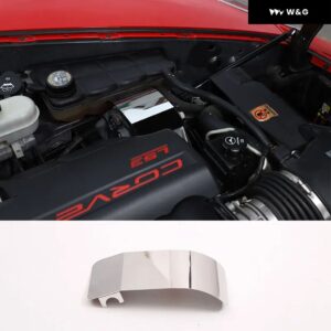 車用 ボンネット コンパートメント ステンレス キット シボレー コルベット C6 2004-13 車用ブレーキオイルポット バッフル 装飾 カバー アクセサリー - starter motor