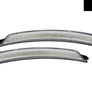 MINI COOPER MKI R55 R56 R57 R58 R59 R60 R61 2007-2016 車 フロント リア LED サイドマーカーランプ ウィンカーライト - Clear Rear