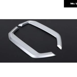 車用リアロアバー バンパー サイドリップ トリム ストリップ BMW 5シリーズ I5 G60 スポーツ バージョン 2024-2025 カーボンカバー アクセサリー - ABS silver