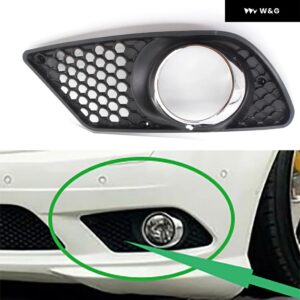 BENZ C クラス W204 2008-2010 プレフェイスリフト フォグランプ カバー カー フォグランプ ベントベース オートフロント バンパー ドライビング フォグラン - 1 Pcs Left Side