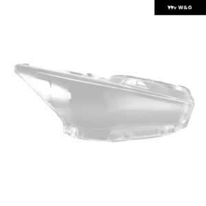 サイドインフィニティQ50 2014-2021車 ヘッドライト レンズ カバー ヘッドライト ランプランプシェード フロントライトシェルカバー - Right Side