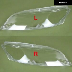 マツダ6 M6 2003-2015 カーアクセサリー フロント ヘッドライト カバー ヘッドランプ シェル ク リアランプ シェード ランプシェード レンズ プレキシガラス - 2PCS Left and Right