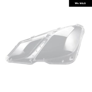 メルセデスベンツ W207 E-クーペ 2009-2012 ヘッドライト レンズ カバー ヘッドライト シェード シェル ヘッドライト ガラスカバー - Left