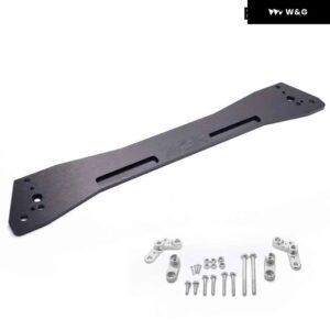 リアロアサブ フレーム 補強ブレース シビック 92-95 EGシャーシ ゴールド シルバー レッド ブルー パープル ブラック ネオクローム EG-RB-02 - black