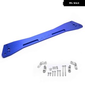 リアロアサブ フレーム 補強ブレース シビック 92-95 EGシャーシ ゴールド シルバー レッド ブルー パープル ブラック ネオクローム EG-RB-02 - Blue