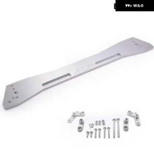 リアロアサブ フレーム 補強ブレース シビック 92-95 EGシャーシ ゴールド シルバー レッド ブルー パープル ブラック ネオクローム EG-RB-02 - Silver