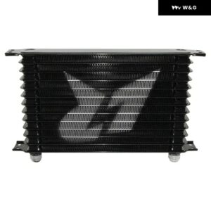 LR オイルクーラー 13列 AN10 262MM 汎用 エンジン トランス ミッション トラスト スタイル -10AN アルミ ブラック/ブルー - black