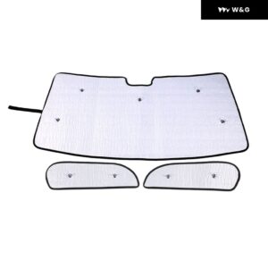 ホンダ N-BOX JF3/4 17-21 車用 フロントガラス フルウィンドウガラス サンシールド 折りたたみ 式 カバー 日焼け防止アクセサリー - Style 2