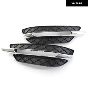 メルセデスベンツ W204 2012~2014 フォグランプ カバー 車用 フォグランプ ベントベース オート スタイリング フロント バンパー ドライビング フォグランプ - 2 Pcs Left and Right