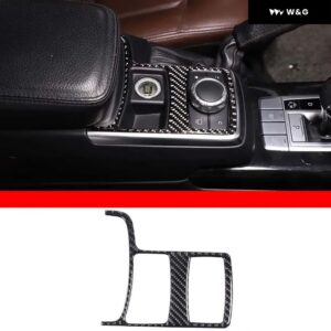 車モード ボタン パネル カーボン 装飾 フレーム カバー ステッカー 車内装 ステッカー ベンツ G クラス W463 12-18 - Soft Carbon
