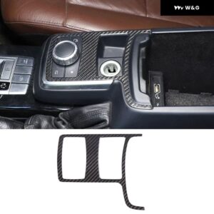 車モード ボタン パネル カーボン 装飾 フレーム カバー ステッカー 車内装 ステッカー ベンツ G クラス W463 12-18 - Dry Carbon