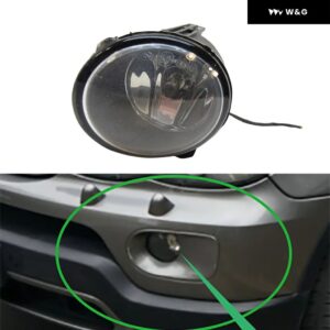 車用 フォグランプ BMW E53 X5 2004~2006 オート フォグランプ クリア カーフロント バンパー グリル ドライビング フォグランプ - Left Side