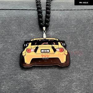 レーシング スタイル クリエイティブカーモデルカーバックミラー ペンダントカーペンダント インテリア アクセサリーエンジェルオーナメントオート - D design