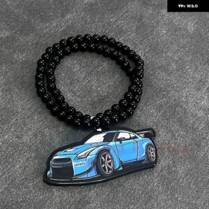 レーシング スタイル クリエイティブカーモデルカーバックミラー ペンダントカーペンダント インテリア アクセサリーエンジェルオーナメントオート - J design