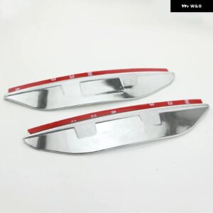 車サイドリアビューウィングミラー レインガードサンアイブロウシールドレインプルーフシェード カバー フォード エコスポーツ2012-2016アクセサリー - ABS plating black