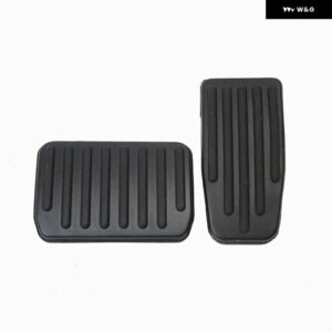 車ブレーキアクセル ペダルカバー TESLA モデル3 モデルY アルミ 合金 インテリア アクセサリー カスタム 車 スタイリング - black