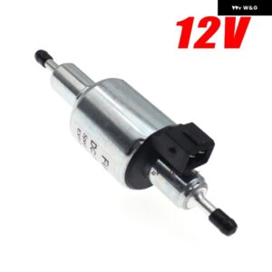 汎用 カーヒーターオイル燃料ディーゼル ポンプ 12V / 24V 1KW-5KW ブラケット ホルダー 付き車両ディーゼルエア パーキング ヒート ポンプ - 12V