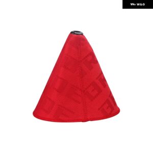 汎用 スタイル BRIDE RE ファブリック ギア シフト ノブ ブーツ カバー レーシング シフト ノブカバー カラー カーアクセサリー - bride red