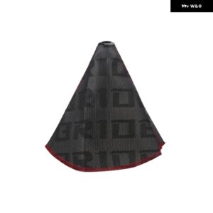 汎用 スタイル BRIDE RE ファブリック ギア シフト ノブ ブーツ カバー レーシング シフト ノブカバー カラー カーアクセサリー - bride gray