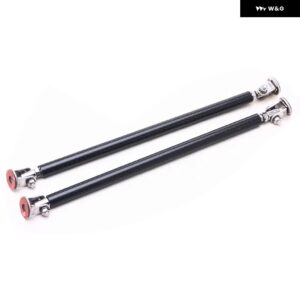 多機能ペースト スタイル スプリッターストラットロッド調整可能15CMフロントスプリッター サポート ロッド バンパー リップスプリッター テール サポート R - Pair 15cm carbon