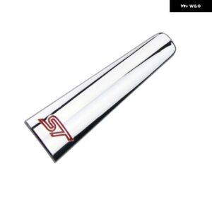 車用サイドブレーキ トリム サイドブレーキハンドルカバー ステッカー フォード フォーカス 2 3 4 MK2 MK3 MK4 2013-2019 - ABS Silver