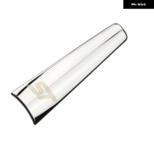 車用サイドブレーキ トリム サイドブレーキハンドルカバー ステッカー フォード フォーカス 2 3 4 MK2 MK3 MK4 2013-2019 - stainless silver