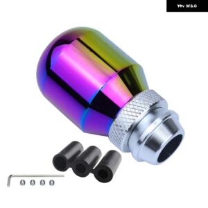 汎用 カー ギア シフト ノブ 格納式 長さ ギアヘッド アルミ 合金 ギアスティック マニュアル シフター レバー - 1pieces colorful