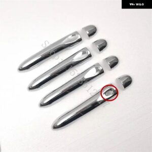 ルノー フルエンス 2009-2017 ABS クローム カー ドアハンドル カバー トリム スタイリング アクセサリー 2010-16 - 4Dr no key 1 button