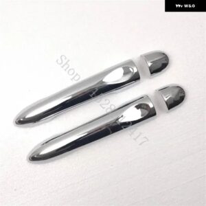 ルノー フルエンス 2009-2017 ABS クローム カー ドアハンドル カバー トリム スタイリング アクセサリー 2010-16 - 2Dr no key no butto