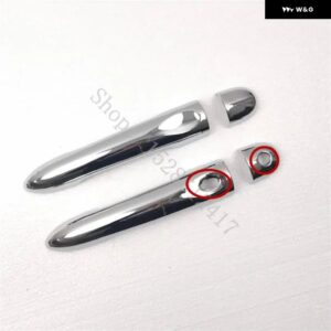 ルノー ZOE Z.E 2012-17 ABS クローム カー ドアハンドル カバー トリム スタイリング アクセサリー - 2Dr 1 key 1 button