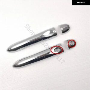 ルノー ラティチュード 2009 2010~2017 ABS クローム カー ドアハンドル カバー トリム スタイリング アクセサリー 2010-14 ~2016 - 2Dr 1 key 1 button