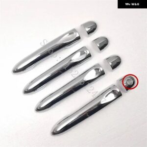 ルノー メガーヌ 3 MK3 III 2008-12~2015 アクセサリー ステッカー カー スタイリング ABS クローム ハンドルカバー トリム - 4Dr 1 key no button