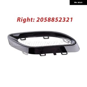 左 右排気テール パイプ カバー トリム ストリップメッキ メルセデス ベンツ W177 A200 W205 C200 W213 E300 2058852221 2058852321 - right