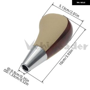 車用オートマチック ギア シフト ノブ レバー シフター スティック トヨタ カローラ カムリ/ハリアー フォーチュナー クラウン オート シフター レバー - gray