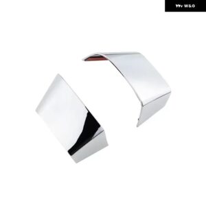 日産 ティーダ 2004-2010 ヴァーサ ノート シルフィ 2006-2019 リヴィナ 車用 ステアリングホイール パネル カバー トリム アクセサリー - ABS Silver