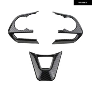 車 ステアリングホイール ボタン パネル カバー トリム ステッカー トヨタ RAV4カローラE210アバロン2019-2023カーアクセサリー - 369 Clock Black