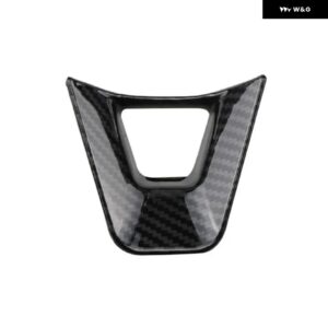 車 ステアリングホイール ボタン パネル カバー トリム ステッカー トヨタ RAV4カローラE210アバロン2019-2023カーアクセサリー - 1Pc 6 Clock Black