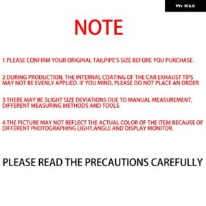 汎用 1PC デュアル アウトレット 排気チップ ブラック ステンレス 63MM 車用マフラーチップ リアテールスロート カーアクセサリー - NOTE