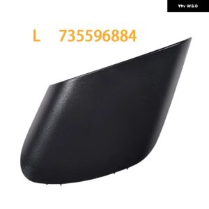 左/右ミラー カバー バルブ ステムカバー 適合FIAT PUNT 735596883 ABARTH 595 695 バックミラー カバー プレートシェル - left735596884