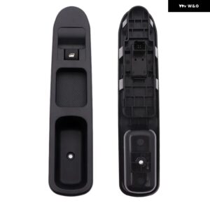 助手席側 右フロント4/6ピンパワーウィンドウ コントロール リフタースイッチ コンソール ボタン プジョー 207 2007-2015カーアクセサリー - 4 PINS