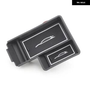 車用 アームレスト 収納 ボックス 収納 トレイ フォルクスワーゲン ゴルフ 5 MK5 ゴルフ 6 MK6 GTI 2010-2013 カー スタイリング アクセサリー - Rubber cushion