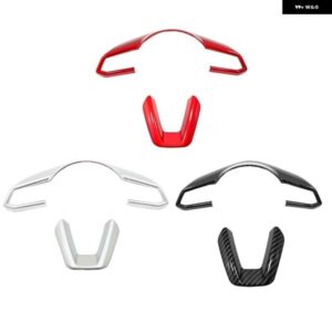 車用 ステアリングホイール カバー トリム ステッカー マツダ2 デミオ 3 6 CX-3 CX-5 CX5 CX-4 CX8 CX-9 アクセラ アテンザ 2017 2017-2021 アクセサリー