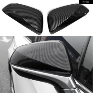 レクサス RX 200T 300 350L 450H 500H 2016-2019 - 22 ABSカーボンサイドミラー カバー リアビューオーバーレイクロームカー スタイリング