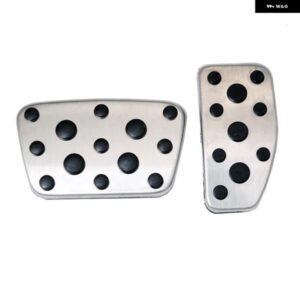 ステンレス 製 車用フット燃料ペダル アクセル ブレーキペダル パッド カバー トヨタ ランドクルーザー 200 LC200 レクサス LX 570 LX570