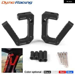 アルミ製 フロントグラブハンドル グリップ バー ジープ JK ラングラー 07-18 スポーツ サハラ ルビコン 2/4ドア ペア BX102108