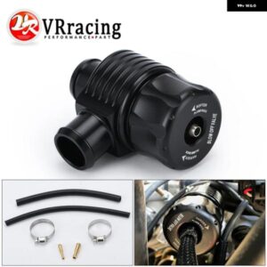 ブラック オートレーシング ターボ アルミ 汎用 BOV 25MM 1.8T ブローオフ バルブ ターボ ウェイストゲート BOV アウター アダプター 付き VR5742BK