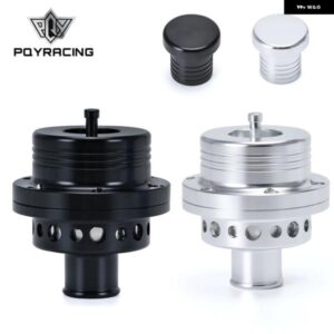 2015 HQ 1インチ 25MM デュアルピストンブローオフ バルブ DV ターボ 1.8T VW ゴルフ MK4 ジェッタ A4 B5 ブラック シルバー BOV PQY5741