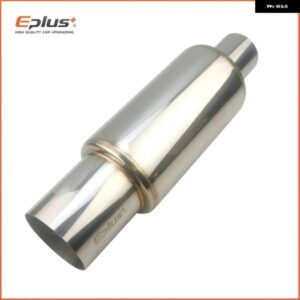 車用モト排気 システム マフラー テール パイプ ストレートタイプ マフラー 汎用 ステンレス 304 51MM 63MM シルバー ブルー