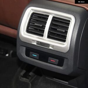 VW フォルクスワーゲン トゥーラン 2016 2017 ABS インテリア リア アームレスト ボックス リア エアコン ACベント アウトレット モールディングカバー