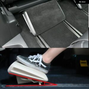 車リア フットレスト レストペダル ベンツ V クラス ヴィトビアノヴァレンテメトリスW447 2015 - 19リラックスフットスツール